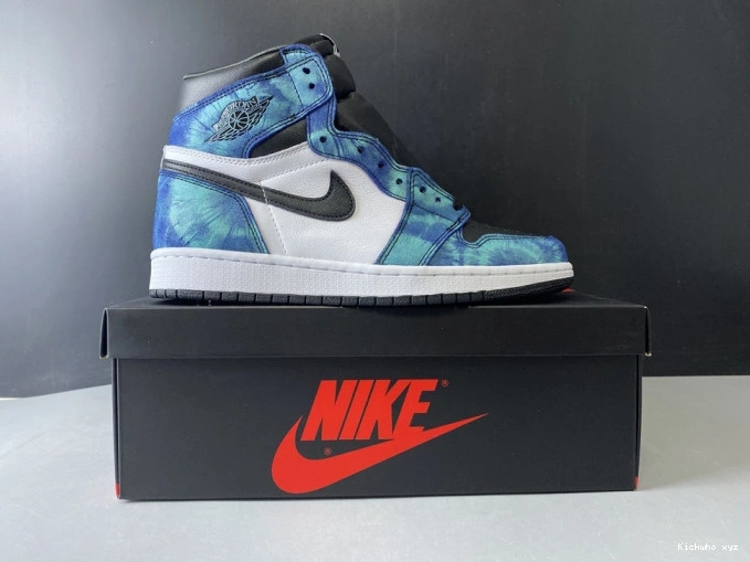 1 High Jordan Tie-Dye Air CD0461-100 OG 0721